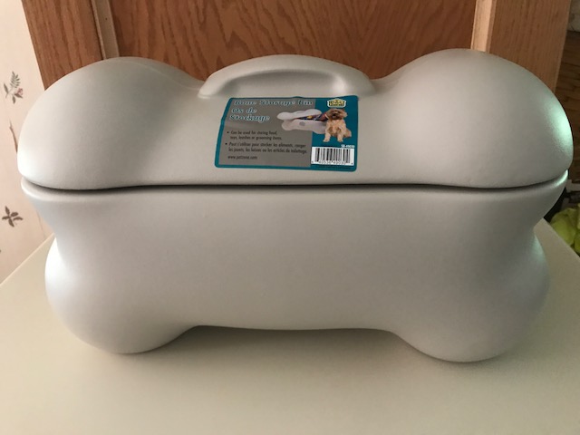 Bone shaped shop toy box